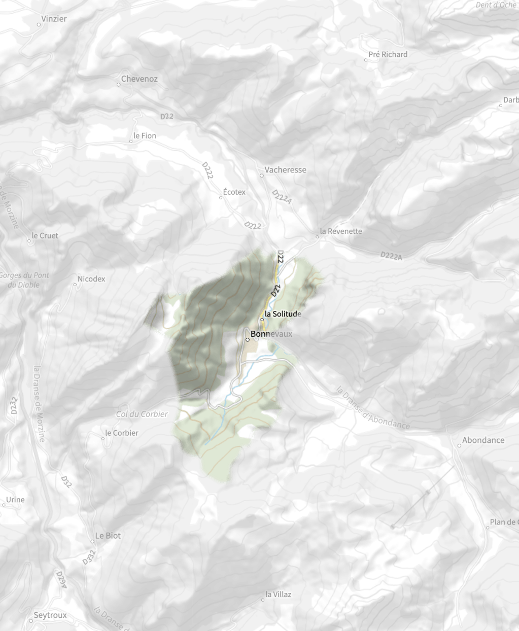 Modification du PLU et étude urbaine / Bonnevaux