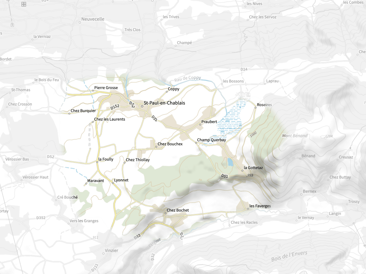 Étude urbaine / Saint-Paul-en-Chablais