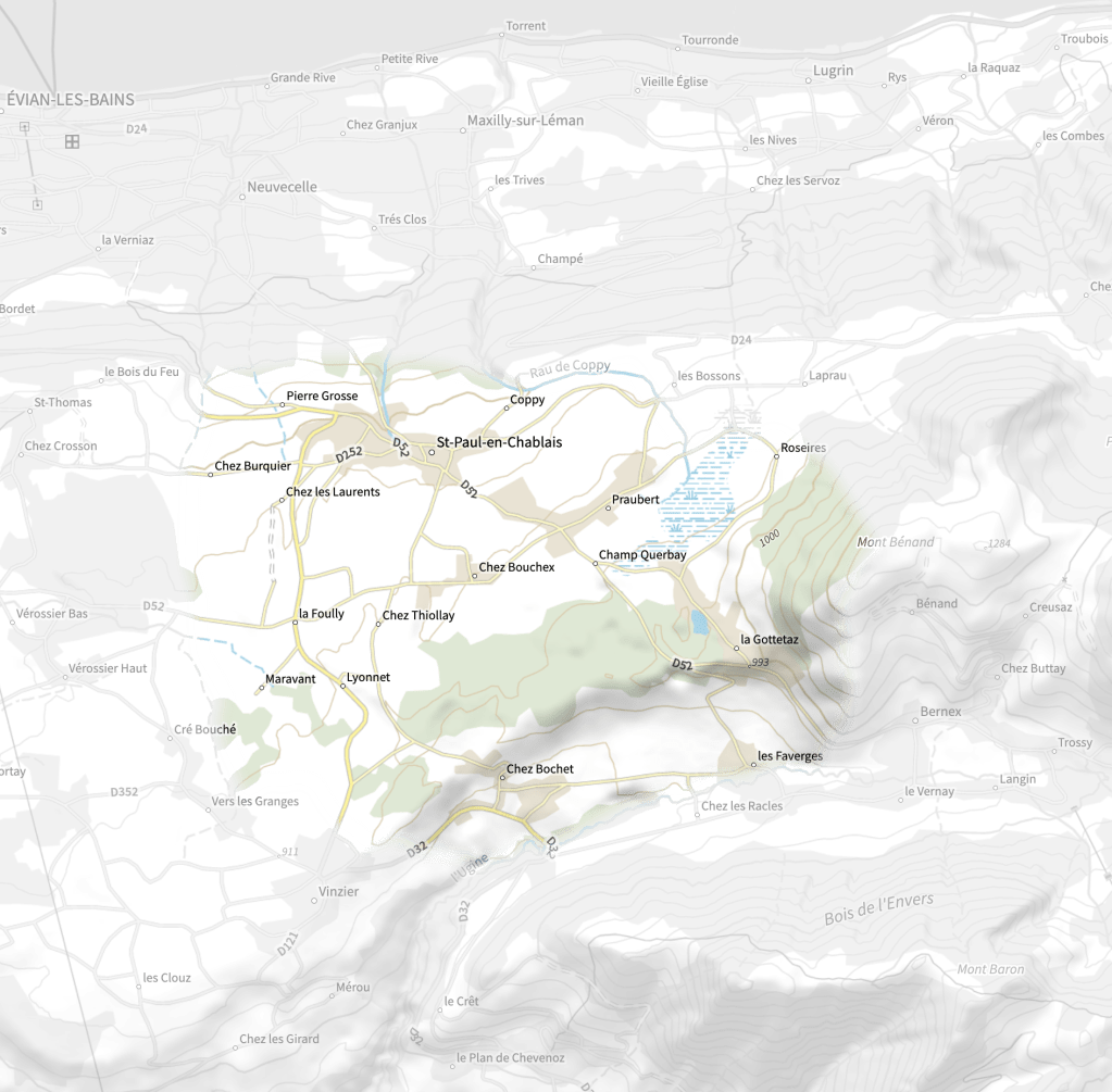 Étude urbaine / Saint-Paul-en-Chablais